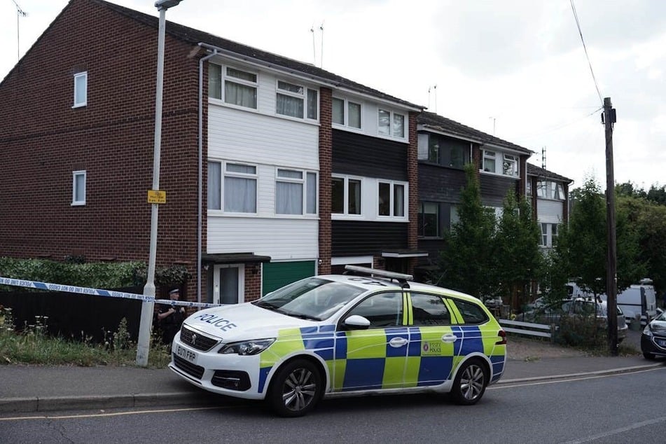 A double murder took place in this terraced house.