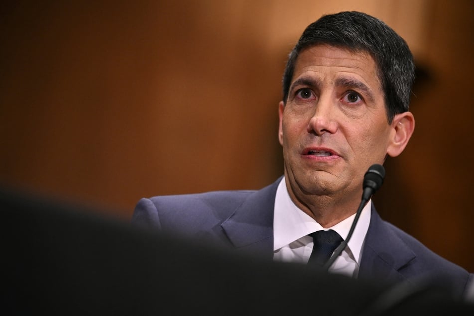 Kevin Warsh, nominee for US Federal Reserve Chair, testifies during a Senate Banking Committee hearing on his nomination on Capitol Hill in Washington, DC, on Tuesday.