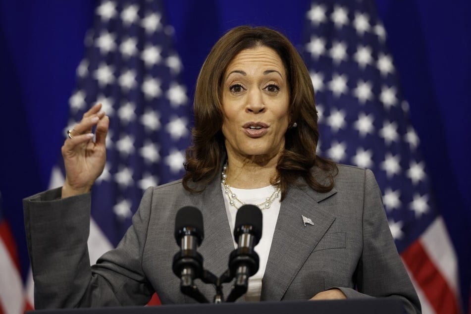Vice President Kamala Harris is sticking by President Joe Biden amid growing calls for him to step aside.