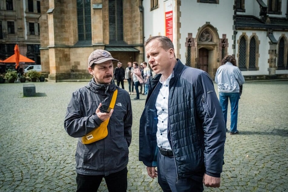 Siebenhüner im Gespräch mit TAG24-Redakteur Eric Mittmann. Eine Woche nach den tragischen Ereignissen erklärt er, er habe Glück gehabt. "Wäre ich langsamer gelaufen, wäre ich womöglich genau mittendrin gewesen."
