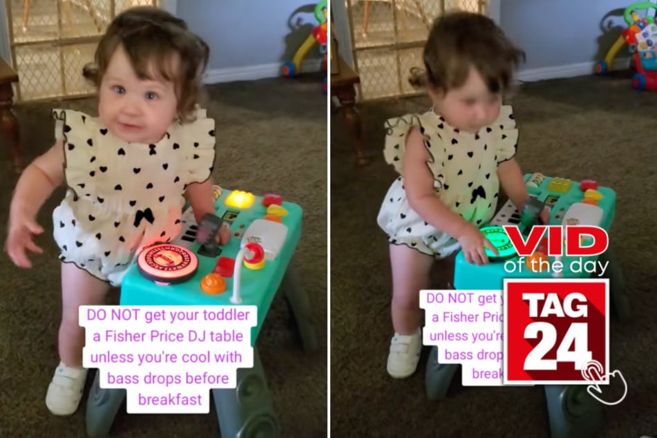 viral videos: Viral Video of the Day for June 28, 2025: DJ Cabbage Patch Kid spins some bangin' beats