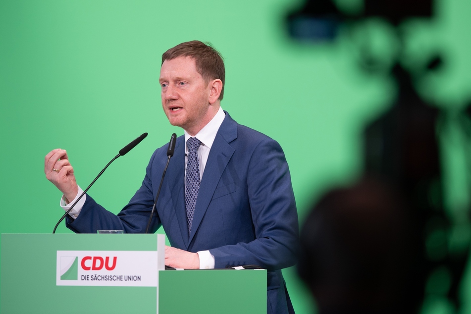 Ministerpräsident Michael Kretschmer (45, CDU). Er möchte einen Schub bei den Impfzahlen in Sachsen.