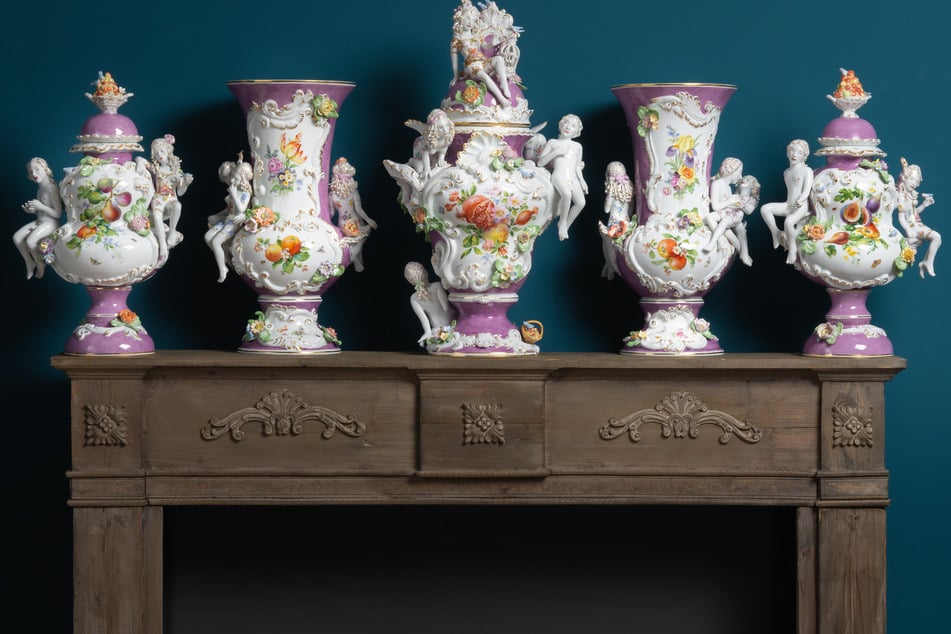 Diese äußerst opulenten Vasen erweitern seit 2021 die "Dreams"-Kollektion.
