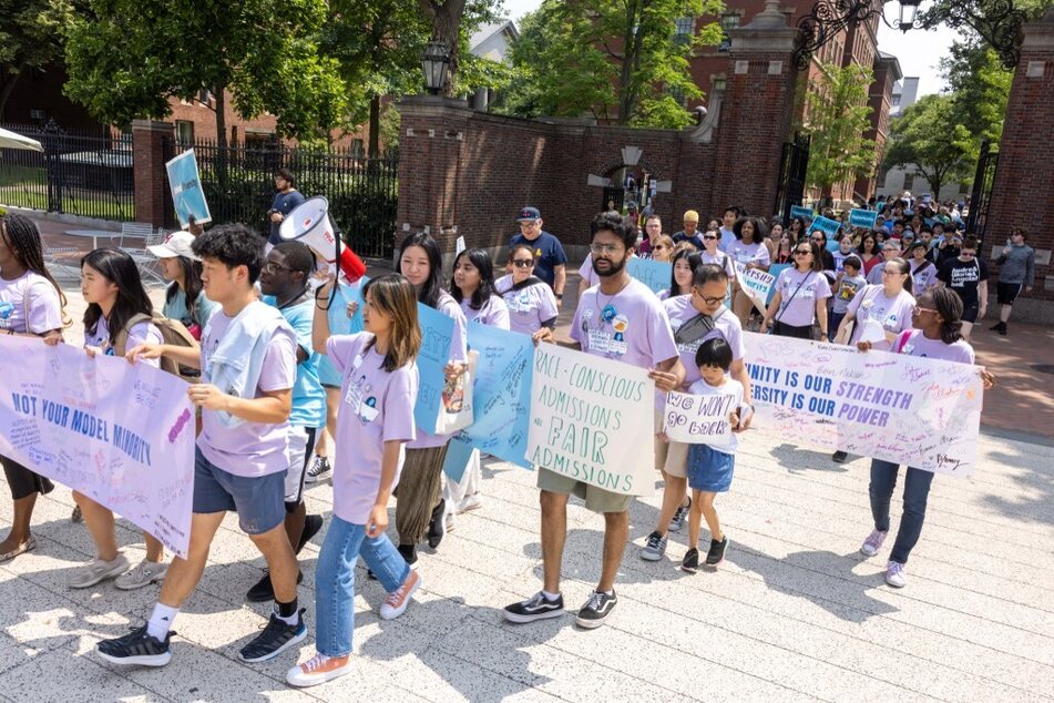 Harvard is facing a civil rights challenge over its legacy admissions as students continue to protest the Supreme Court's decision to gut race-conscious admissions policies.