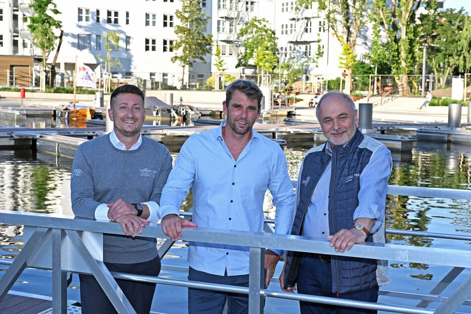 Stadthafen-Boss Jan Benzien (43, M.) stellte die erst am Samstag eröffnete Eventlocation zur Verfügung.