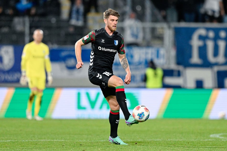 Auf der Suche nach Verstärkungen ist der FC St. Pauli mit Marcus Mathisen (30) beim künftigen Liga-Konkurrenten 1. FC Magdeburg fündig geworden. (Archivfoto)