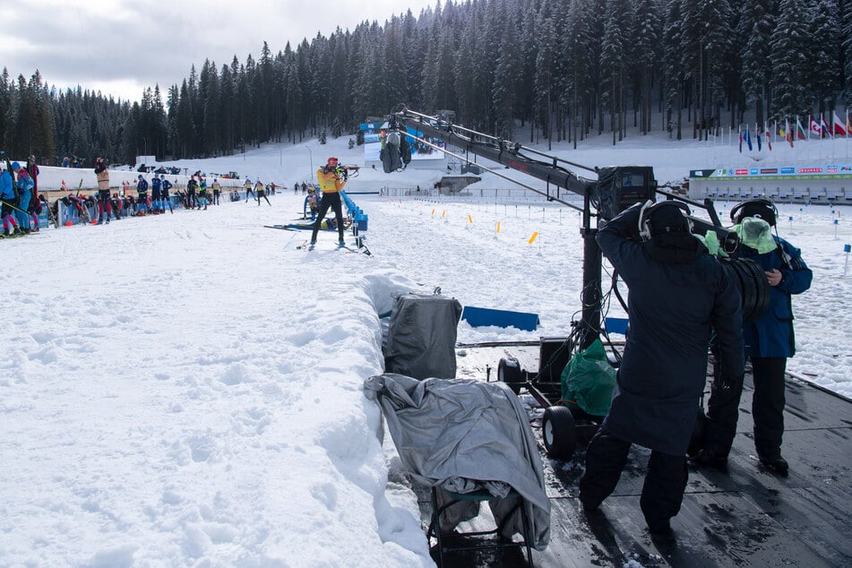 Ein Winter-Wonderland gibt es dieses Jahr auf der Pokljuka nicht.