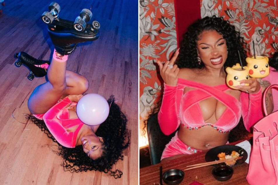 Rapper Megan Thee Stallion says one of her birthday activities had her "fighting for her life."