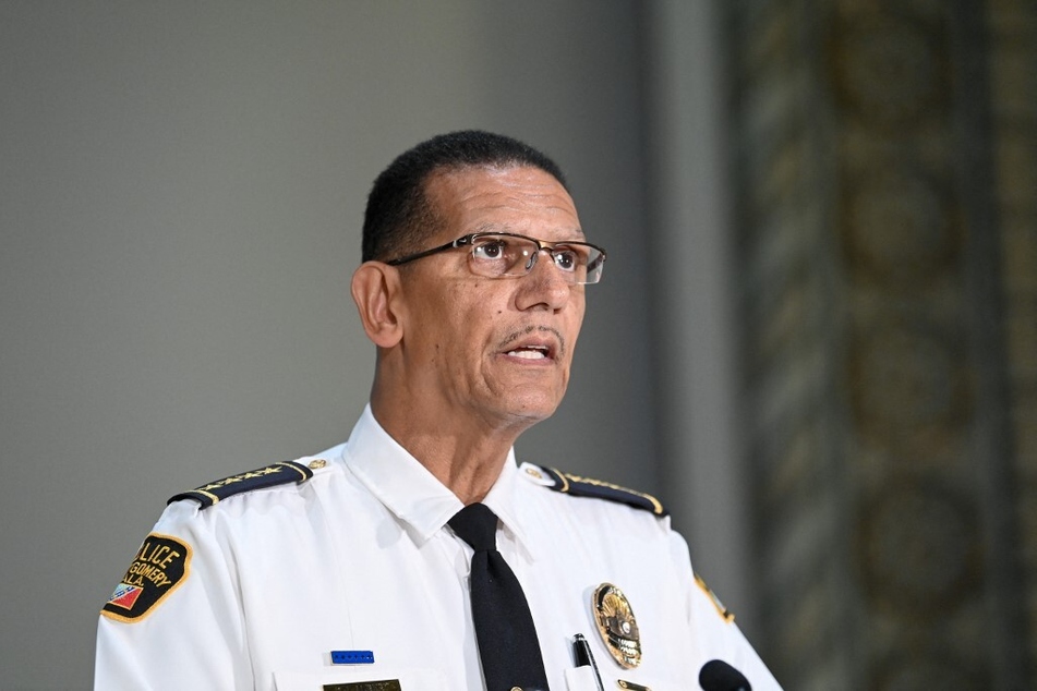 Montgomery Police Chief Darryl Albert announced assault charges filed against three white men involved in a weekend brawl at Montgomery Riverfront Park.