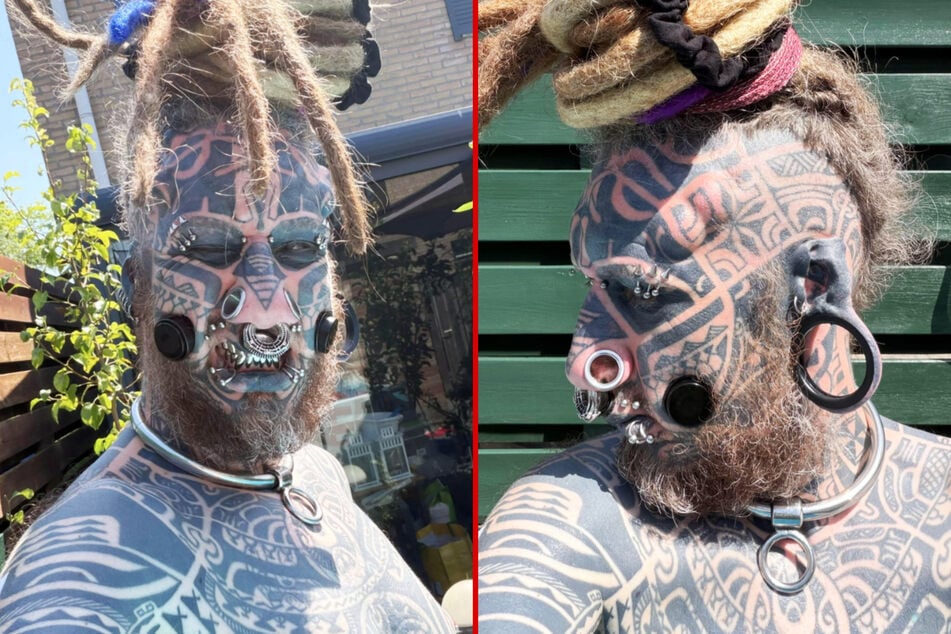 This extreme ink addict opened up about the most remarkable and challenging body modifications he ever got.