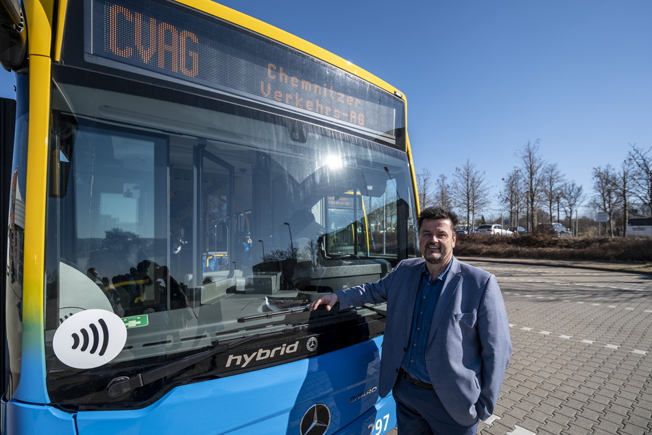 Laut CVAG-Vorstand Jens Meiwald (58) sind neun der 15 Hybridbusse bereits im Einsatz.