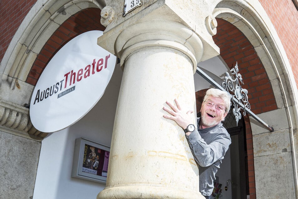 Grigorij Kästner-Kubsch (64) will mit seinem August Theater am angestammten Platz in Pieschen bleiben.
