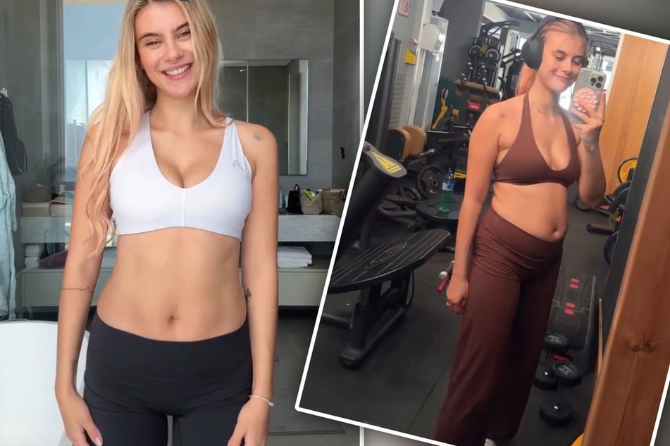 Minus 20 Kilo: Romina hat nach der Schwangerschaft ihre Ernährung und ihr Training umgestellt.