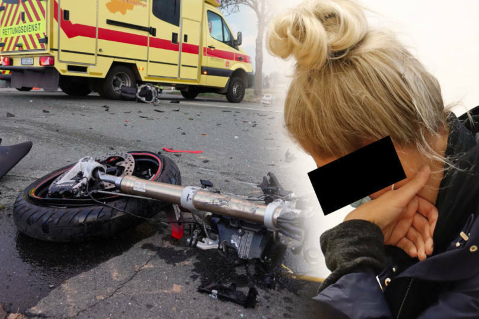 Biker starb, weil sie ein Stoppschild übersah! Todes-Fahrerin bekommt milde Strafe