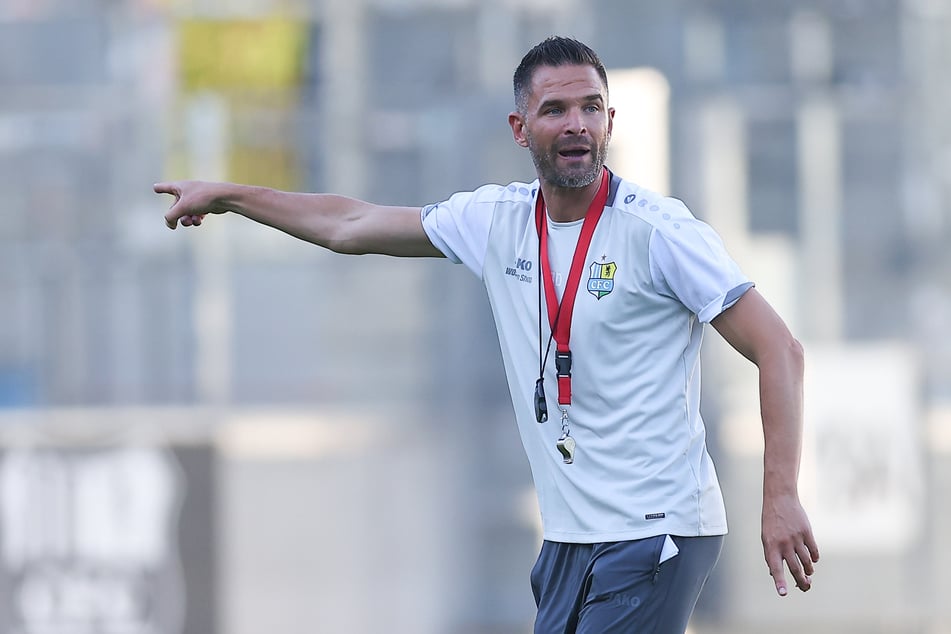 Spürt keinen Druck: Trainer Benjamin Duda (38), seit Anfang September 2024 beim CFC.
