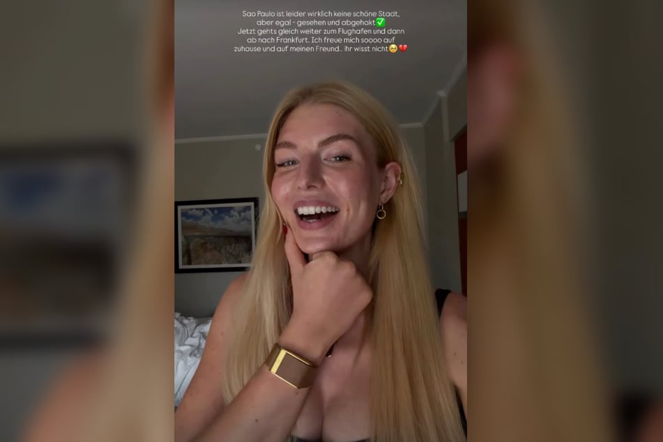 Antonia Hemmer (25) erzählte in ihrer Story von ihrem Eindruck von der Stadt São Paulo.