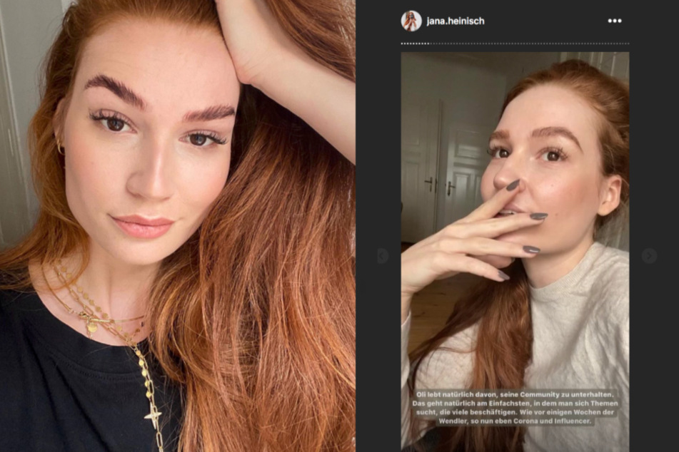 Die Influencerin teilt die Meinung des Comedians nur teilweise.