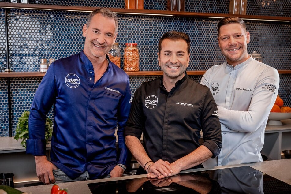 V.l.n.r.: Christian Henze (57), Ali Güngörmüş (49) und Robin Pietsch (37) statten Restaurants regelmäßig einen Besuch ab.