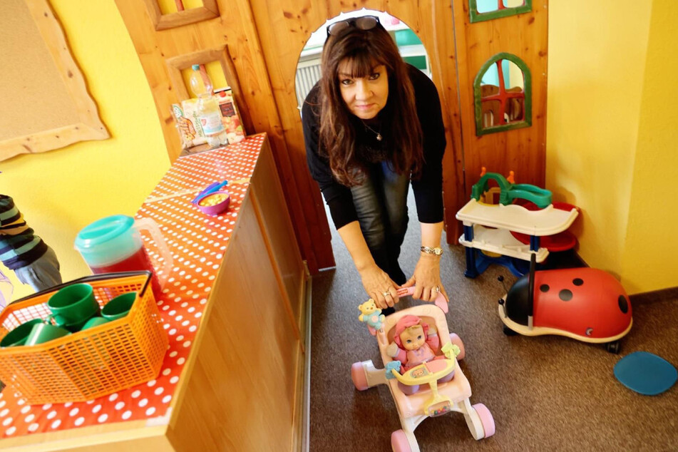 Ines Saborowski engagiert sich in sozialen Einrichtungen und hat in der Kindertagesstätte Arche Noah in Chemnitz fleißig mitgearbeitet.