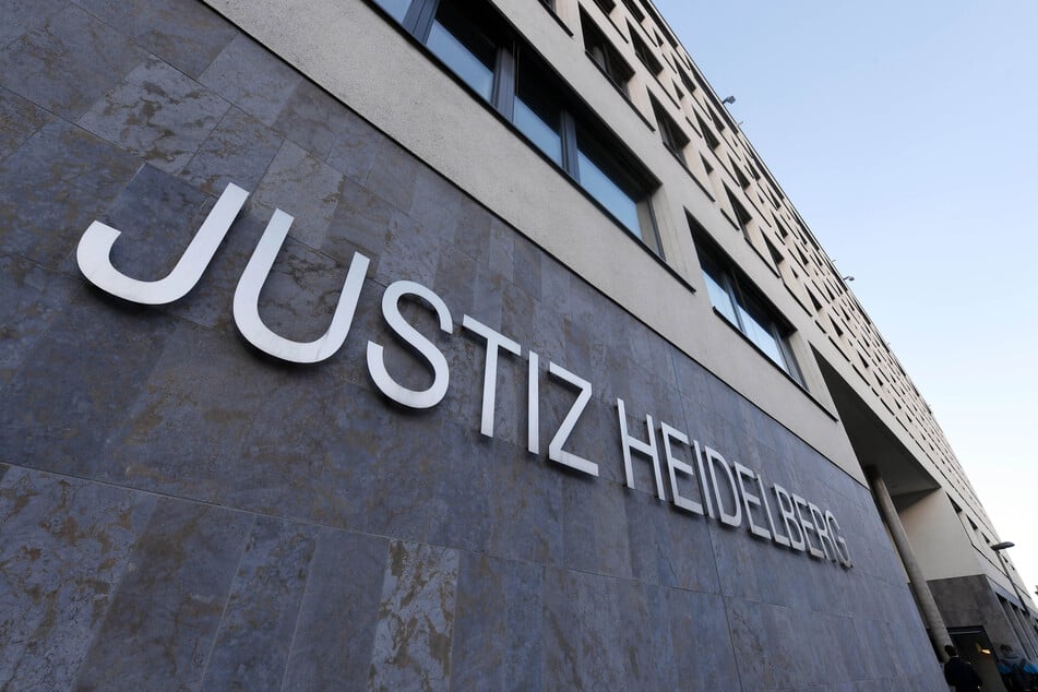 Eine Außenaufnahme des Justizgebäudes Heidelberg, in dem sich auch das Landgericht Heidelberg befindet.