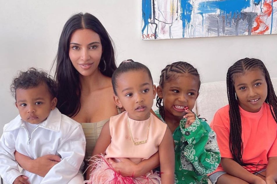 Kim is a busy mother to four children she shares with her ex – rapper Kanye West.