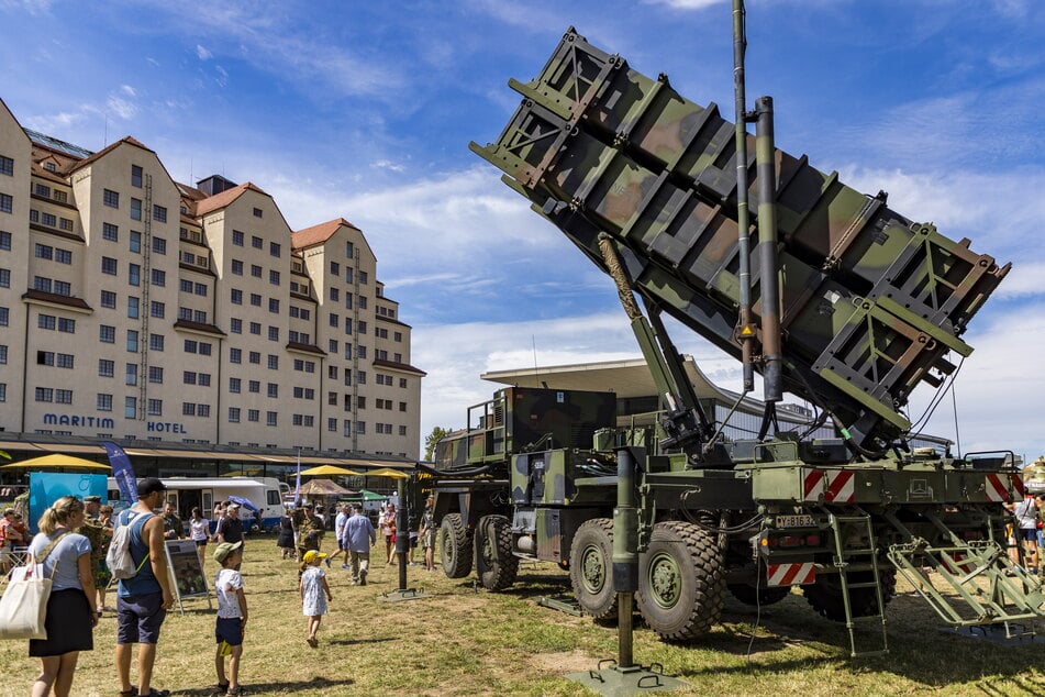 Dieser Raketenwerfer sorgte für Aufsehen.