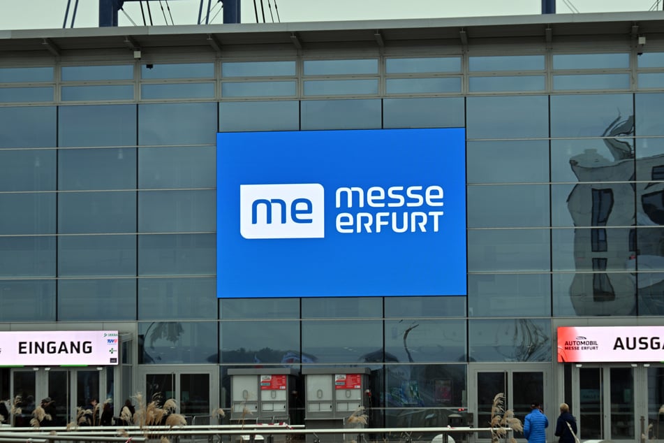 Auf dem Erfurter Messegelände wird der Bundesparteitag der AfD stattfinden. (Archivfoto)
