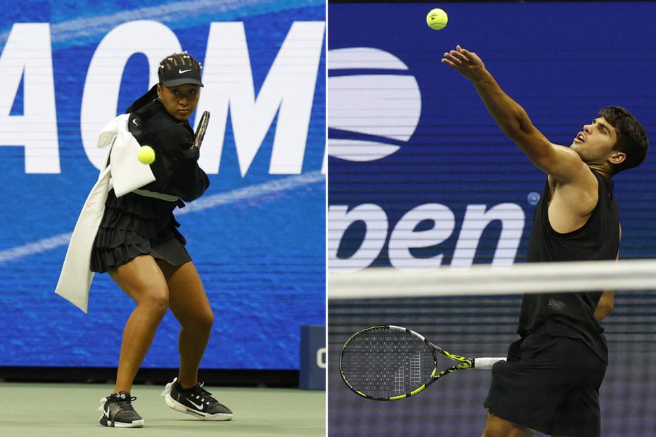 Carlos Alcaraz and Naomi Osaka crash out of US Open in shock exits