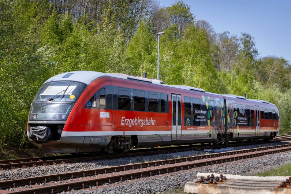 Am Sonntag gerieten in der Erzgebirgsbahn zwei Männer aneinander.