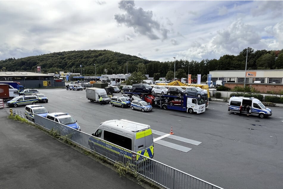 Die Kontrollen hatten am vergangenen Mittwoch an einem Rastplatz der A7 bei Kirchheim stattgefunden.