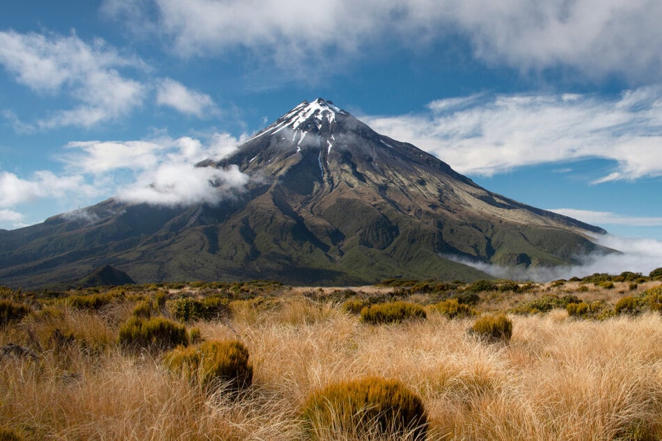 Der Mount Taranaki auf Neuseelands Nordinsel ist ein sogenannter Stratovulkan. (Symbolbild)