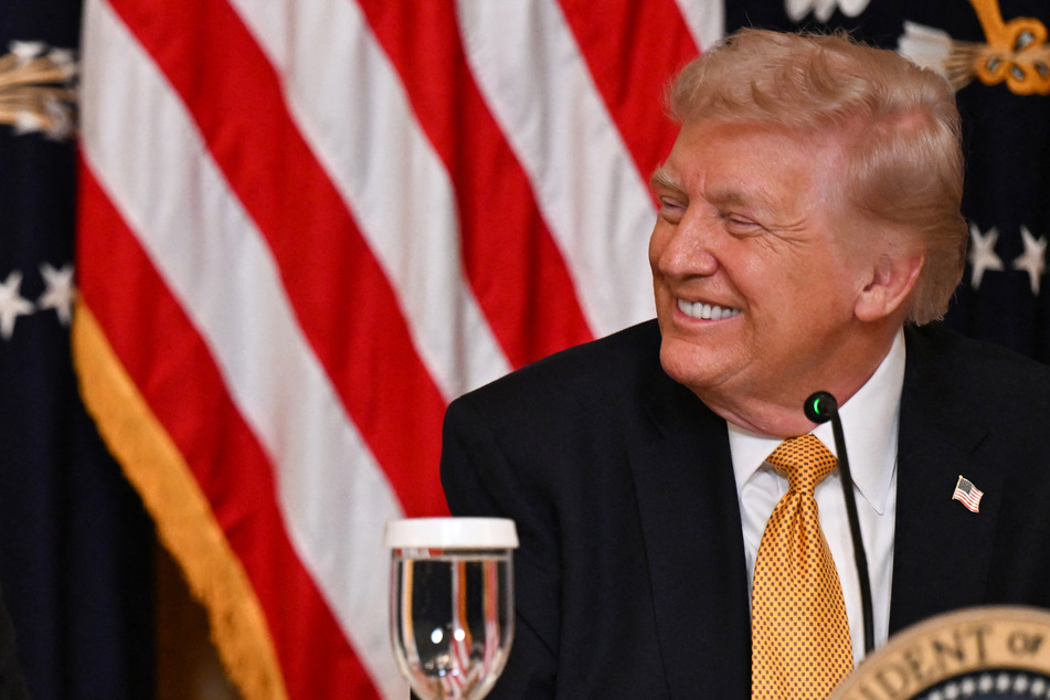 Trump spends Iran war news conference boasting about White House decór: "You see the nice gold curtains?"