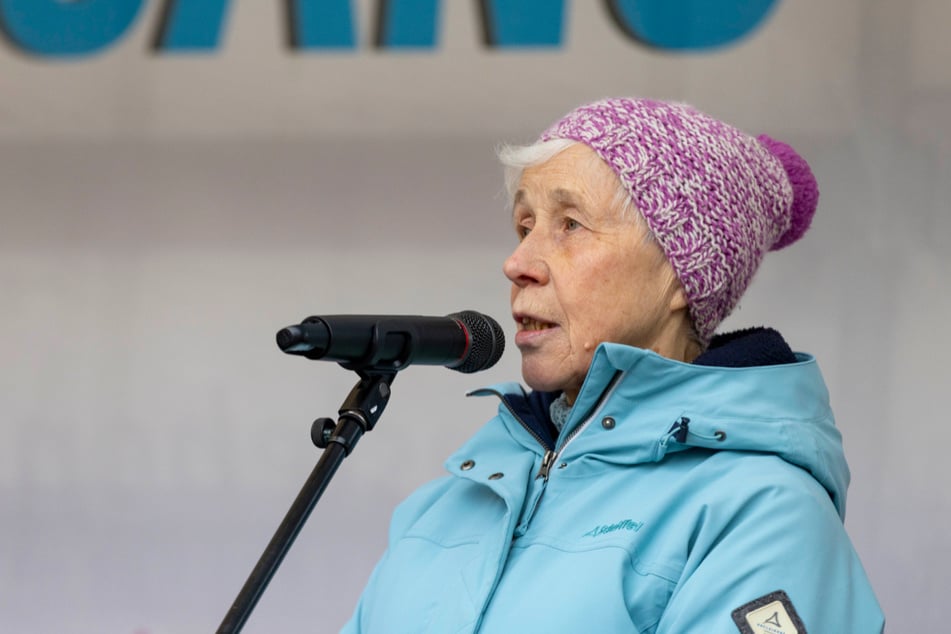 Organisatorin Margot Gaitzsch machte auf die Wichtigkeit aufmerksam.