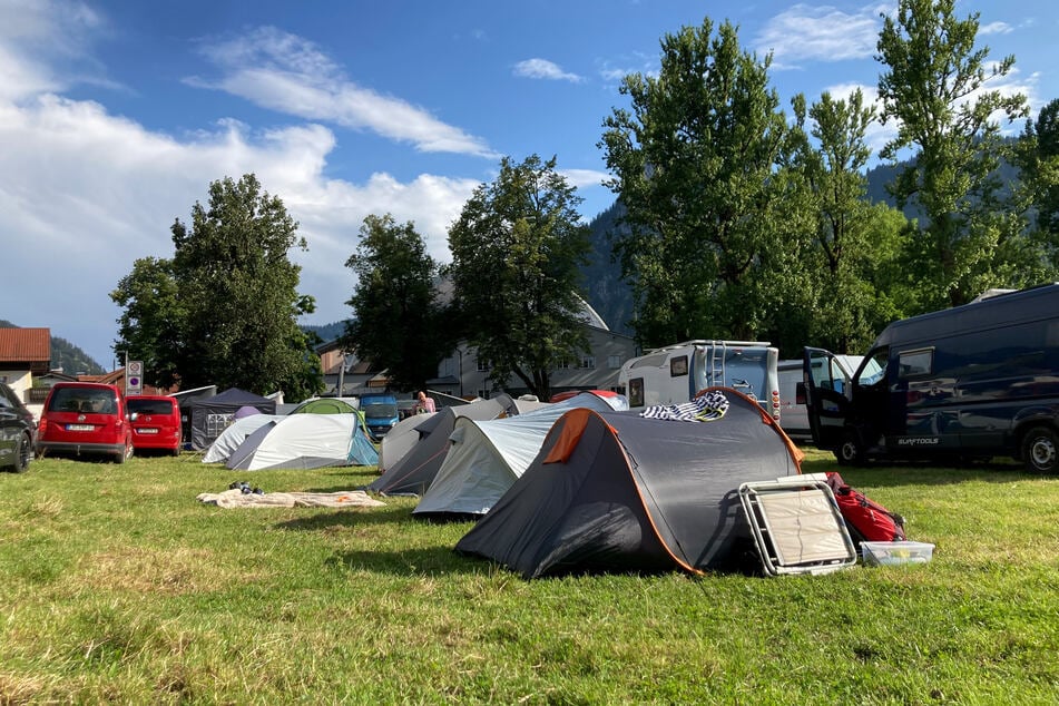 Campen ist auf Festivals der Standard. (Archivfoto)