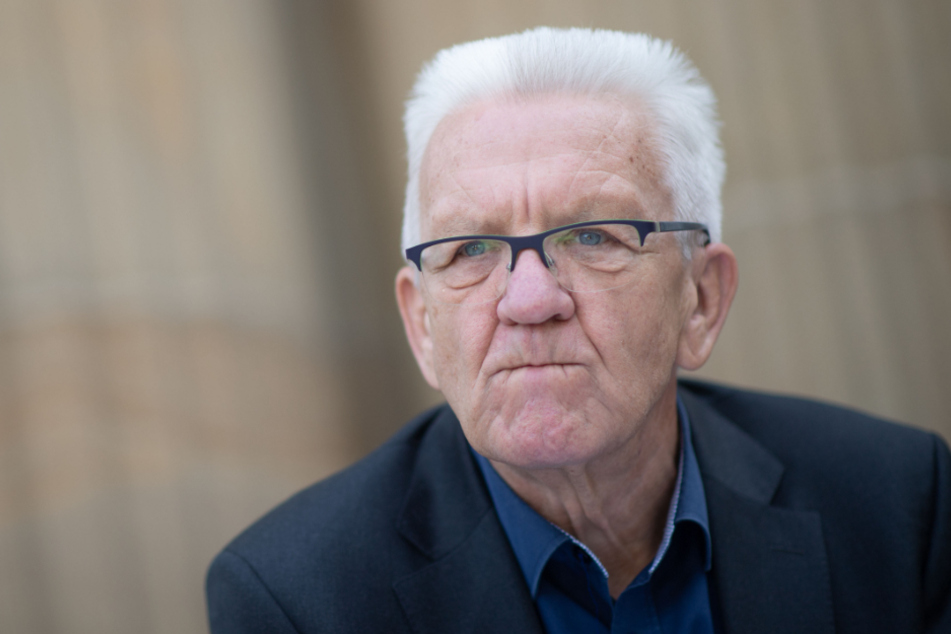 Ministerpräsident Winfried Kretschmann (72).