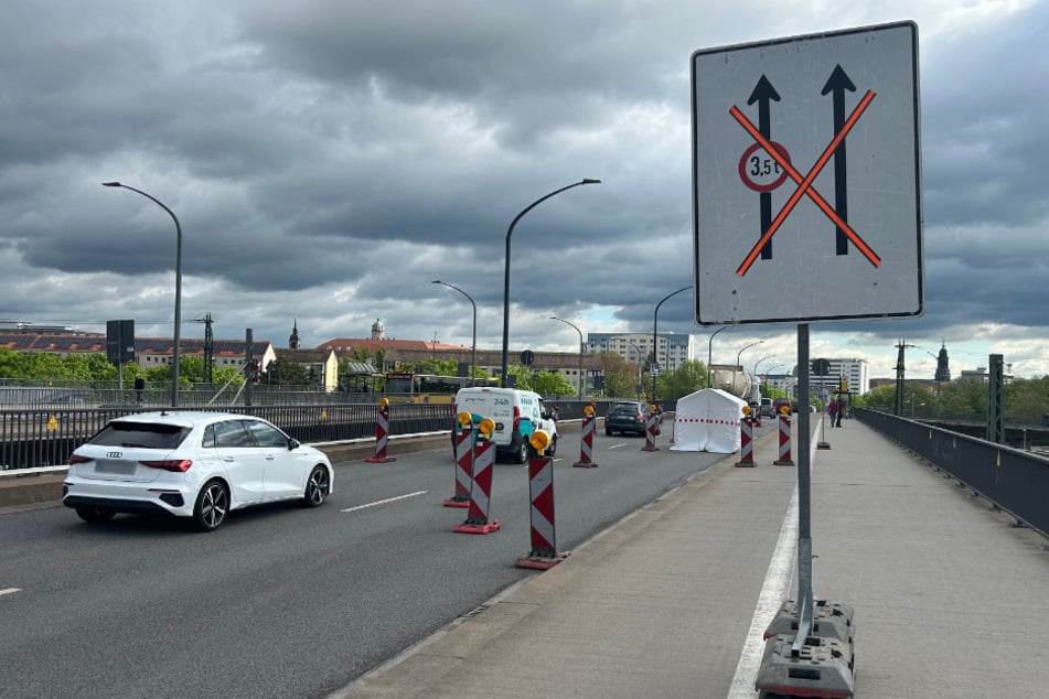 Autofahrer müssen derzeit Slalom fahren.