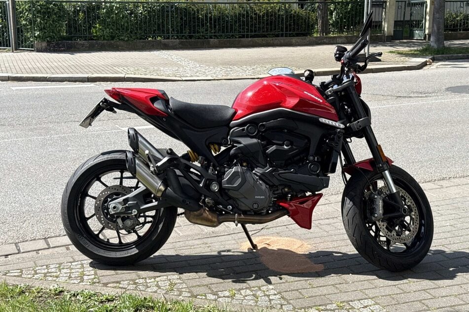 Der 46-Jährige stürzte von seiner Ducati.