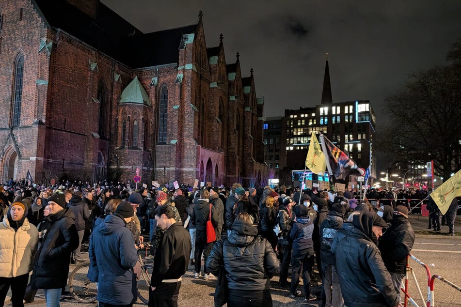 Die Demonstration in der Hamburger Innenstadt ist beendet.