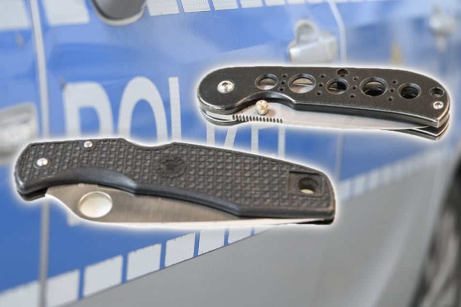 Bei den Grenzkontrollen zu Polen stellten Bundespolizisten am Wochenende in vier Fällen verbotene Messer sicher.