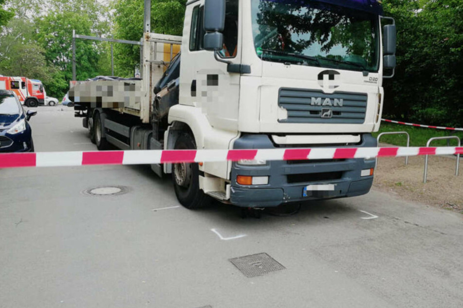 Der Lkw, mit dem der 59-Jährige zum Zeitpunkt des Unfalls unterwegs war. Am Montag wurde gegen den Mann das Urteil gefällt.