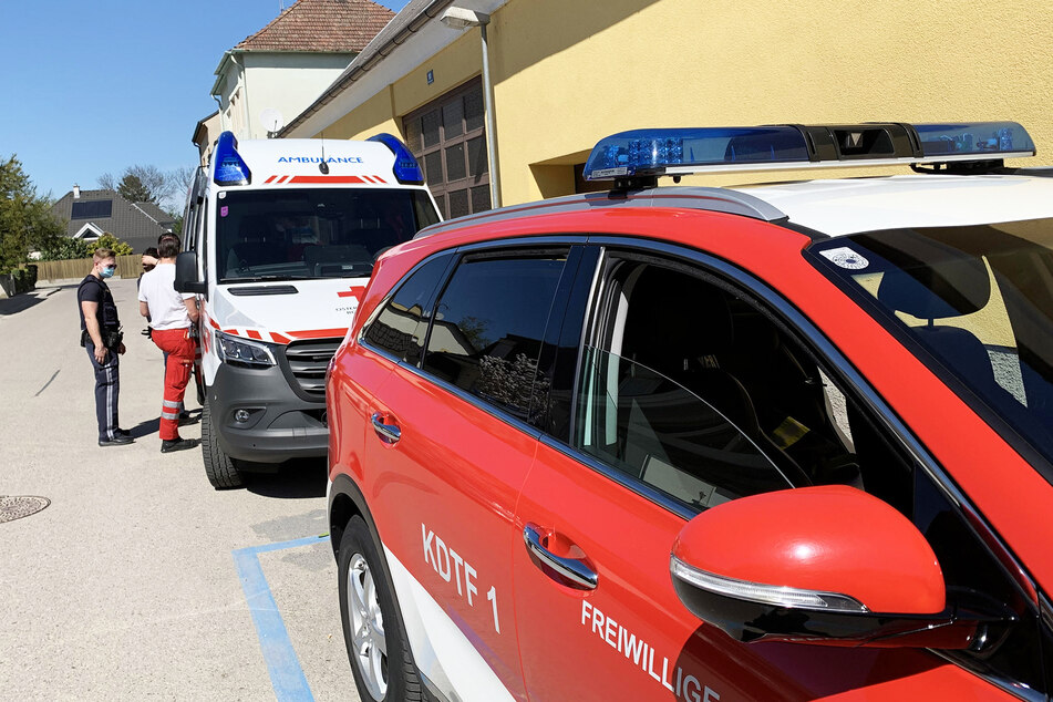 Der Rettungsdienst musste die Mutter beruhigen.