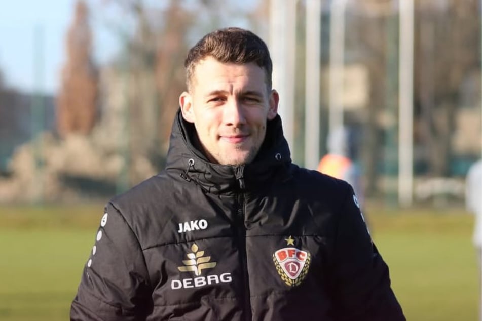 Ex-Dynamo-Profi Chris Reher (32) ist seit Sommer 2025 ausschließlich in der Trainerjacke unterwegs, ob bei den Herren oder in der Jugend.