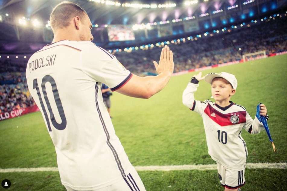 Vor acht Jahren, im Sommer 2014, feiert der 37-Jährige gemeinsam mit seinem Sohn den WM-Titel im Maracanã Stadion von Rio de Janeiro.