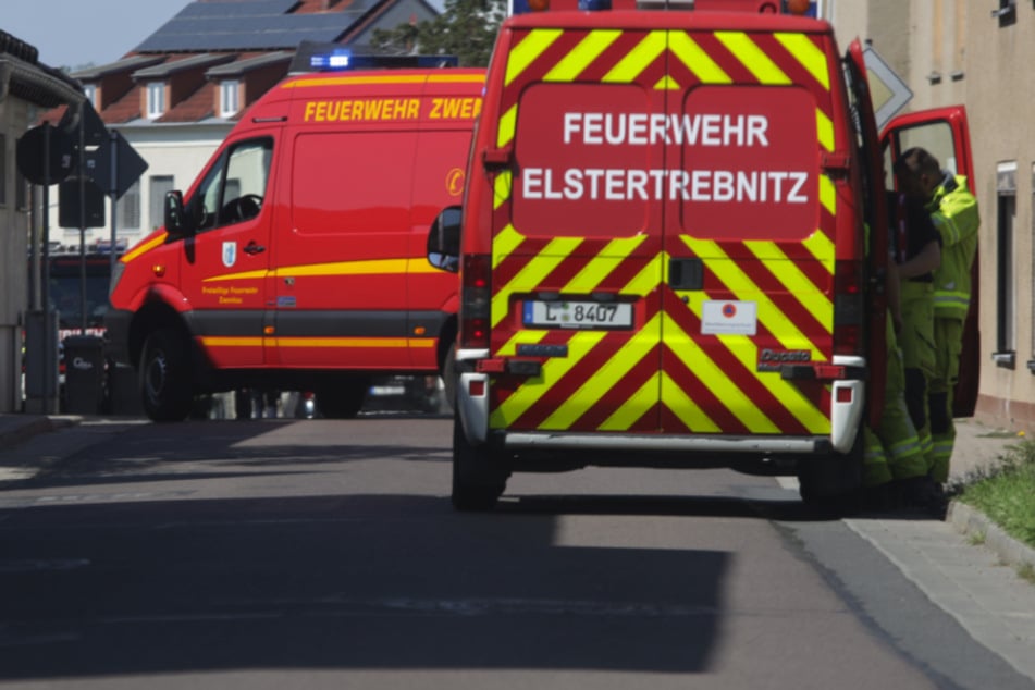 Leipzig: Leitung angebohrt! Gasaustritt in Zwenkauer Gebäude