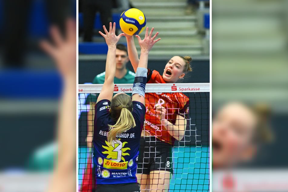 Jette Kuipers (23, h.) lief gegen ihren Ex-Klub richtig heiß.