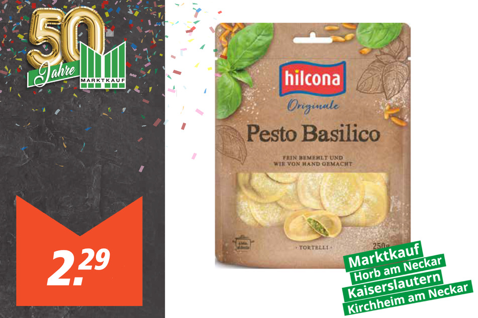 Hilcona Pesto Basilico Tortelli
für 2,29 Euro