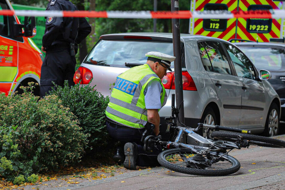 Die Seniorin stieß mit einem E-Bike-Fahrer zusammen.