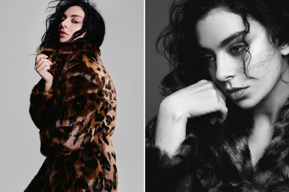 Pop star Charli XCX is featured in fashion retailer H&amp;M's latest campaign for some glamorous shots ahead of their Thursday London Fashion Week event.