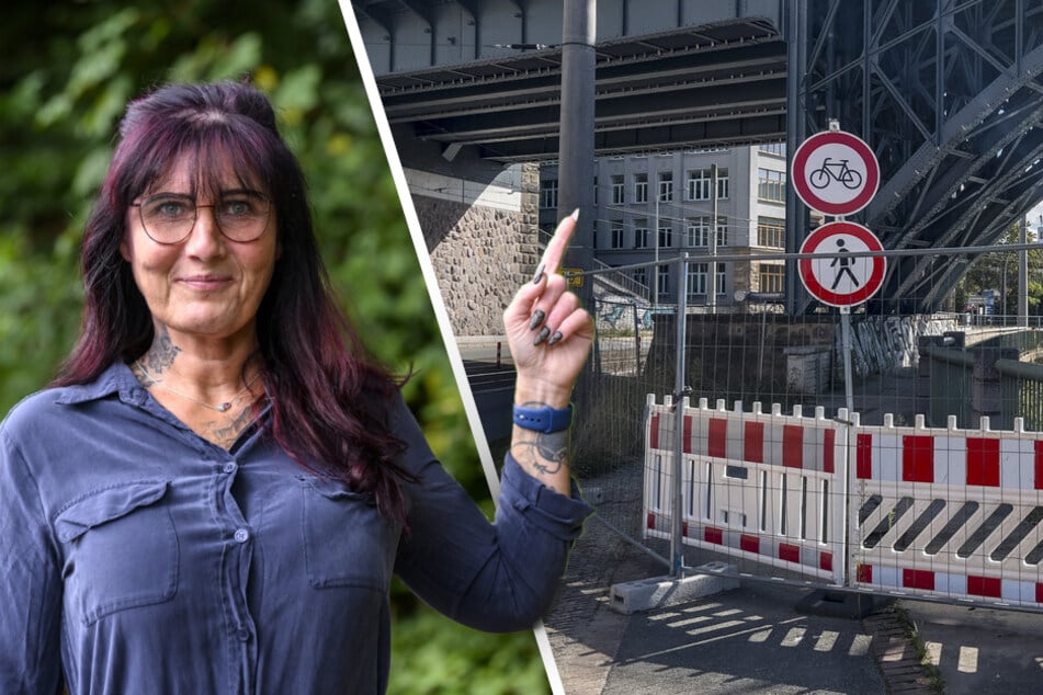 Chemnitz: Chemnitz: Hier verschwindet ein kompletter Gehweg