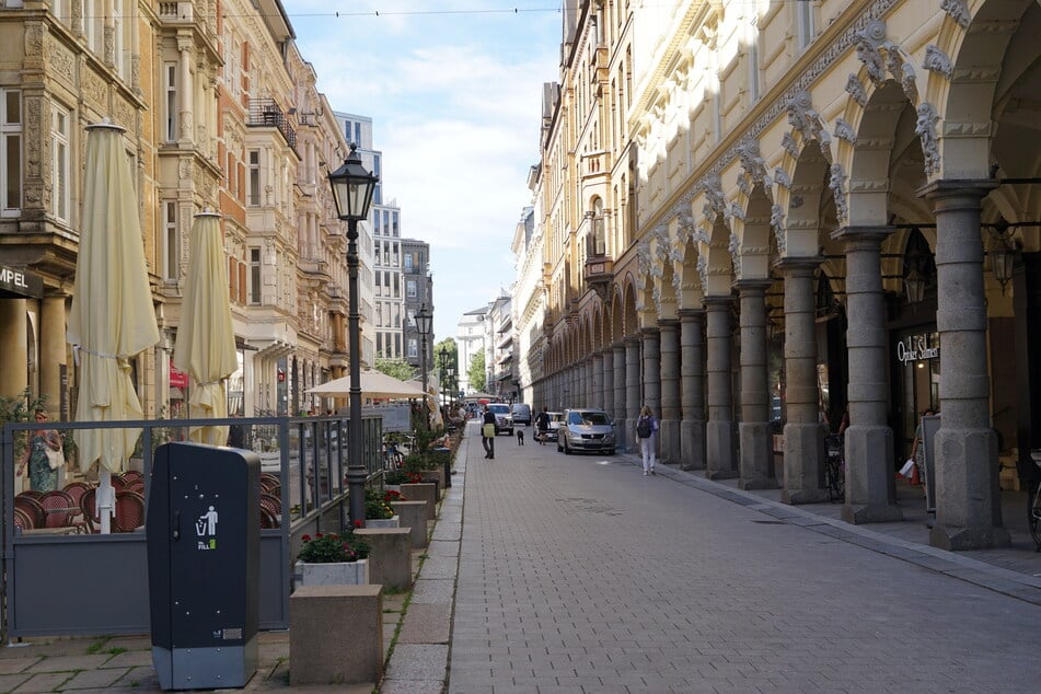 Die Colonnaden heute: Hier soll wieder ein lebendiger Stadtraum entstehen.